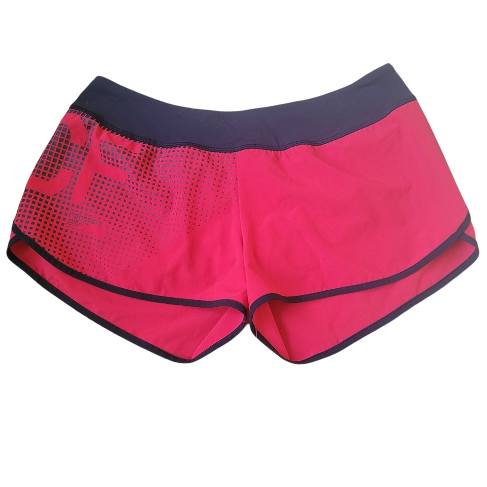 Reebok crossfit red performance shorts